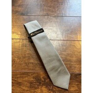 Ben Sherma Mens Casual Patterned Silk Blend Tie NEw